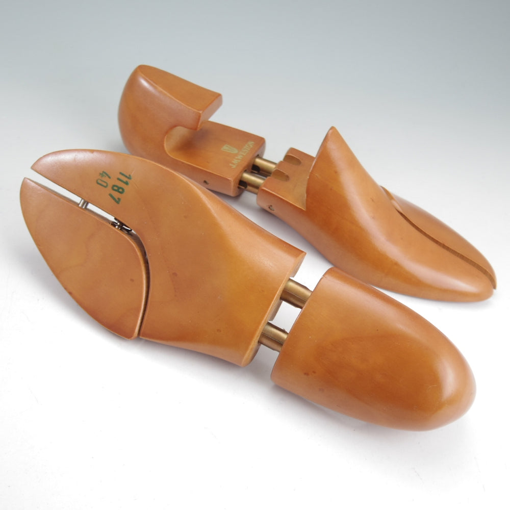 極上★J.M.ウエストン SIZE 40【純正シューツリー★木製シューキーパー】メンズ/Weston/ウェストン★p249