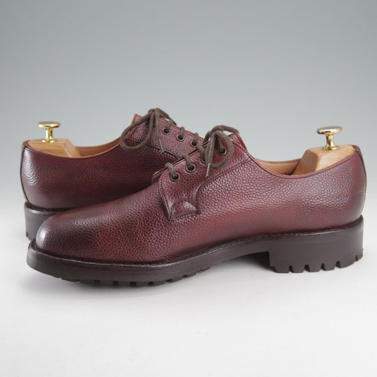 極美品★(英)チーニー 8F【現行定価9万円以上★ヴェルトショーン製法/MALVERN C】コマンドソール/4436ラスト/赤茶/メンズ/CHEANEY★o125