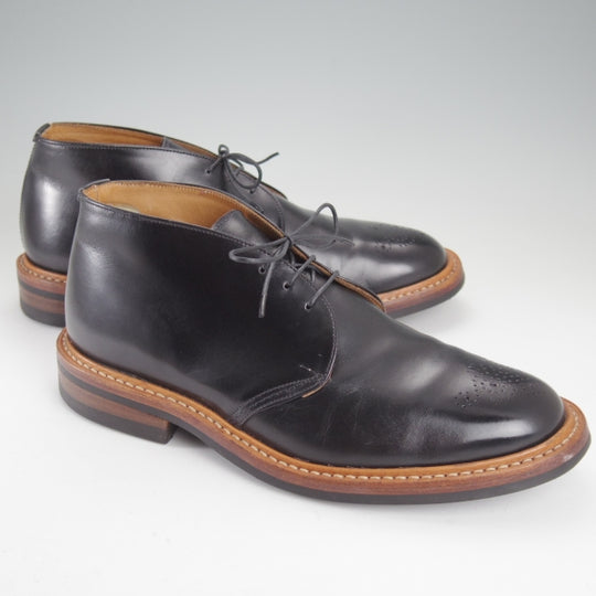 極上★トリッカーズ SIZE 7.5【現行定価￥143,000-★ダイナイトソール仕様/チャッカブーツ】M7509/カーフ/黒/メンズ/Tricker's★n115