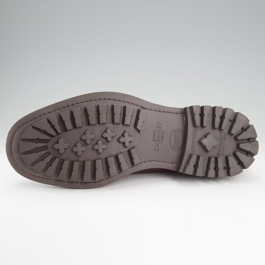 極美品★(英)チーニー 8F【現行定価9万円以上★ヴェルトショーン製法/MALVERN C】コマンドソール/4436ラスト/赤茶/メンズ/CHEANEY★o125