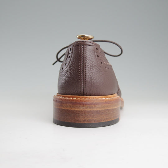 未使用★トリッカーズ SIZE 8【定価￥132,000-★BOURTON/バートン】M5633/カントリーシューズ/グレインレザー/濃茶/Tricker's★o667