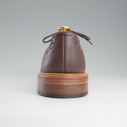未使用★トリッカーズ SIZE 8【定価￥132,000-★BOURTON/バートン】M5633/カントリーシューズ/グレインレザー/濃茶/Tricker's★o667