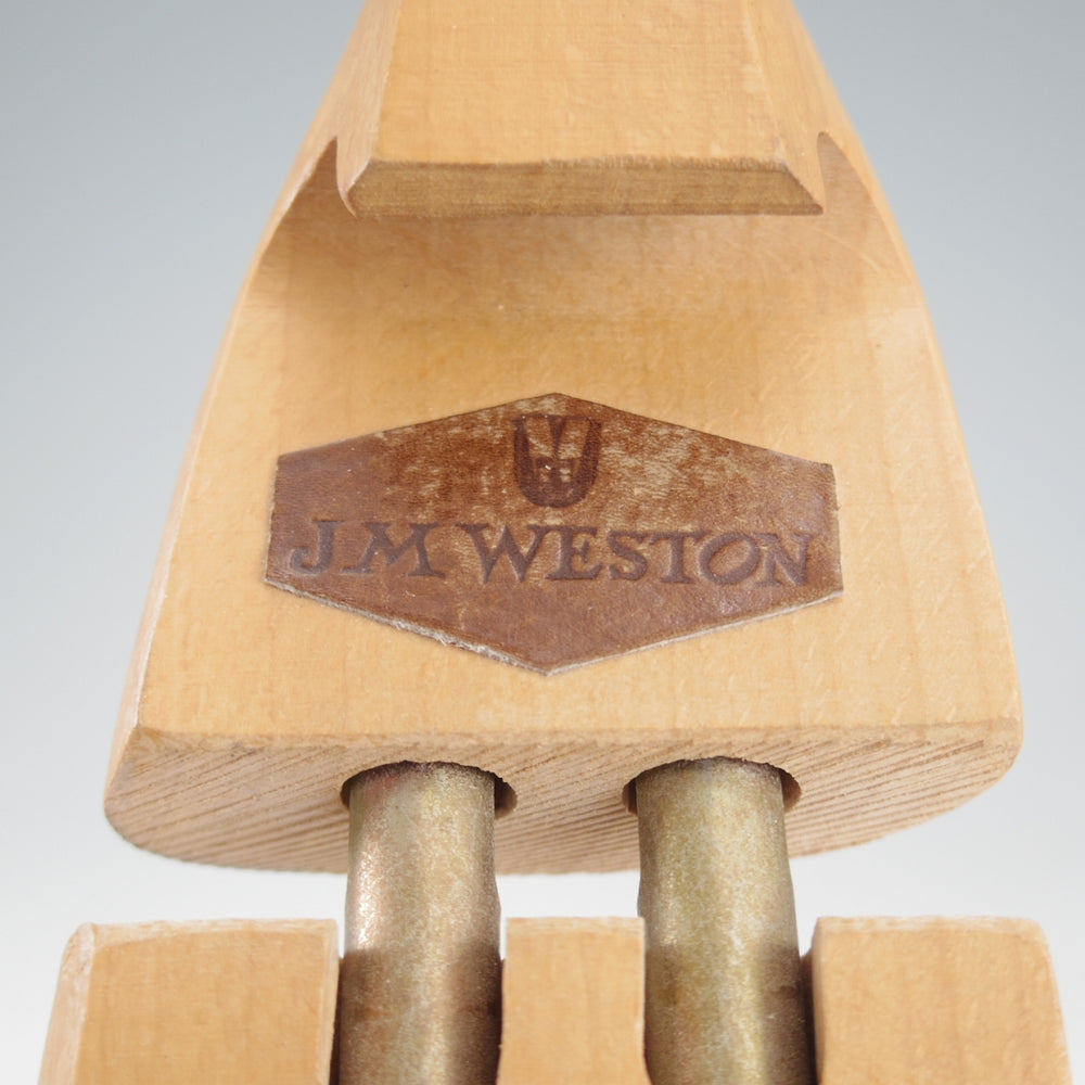 極上★J.M.ウエストン SIZE 6【純正シューツリー★木製シューキーパー】メンズ/Weston/ウェストン★p250