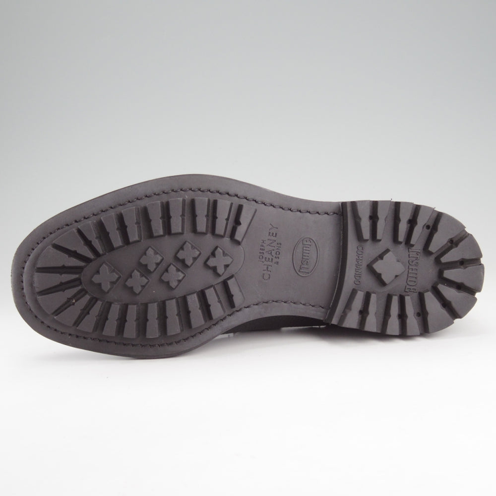 極美品★(英)チーニー 8F【定価￥99,000-★ケンゴン/CAIRNGORM 2C/ヴェルトショーン製法】ストレートチップ/黒/メンズ/CHEANEY★o126