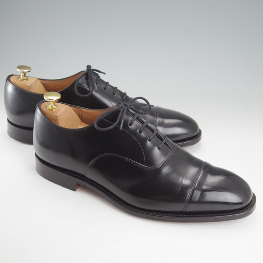 美品★チャーチ 80G/UK8【定価￥181,500-★コンサル/CONSUL】173ラスト/ストレートチップ/黒/メンズ/Church's★o127