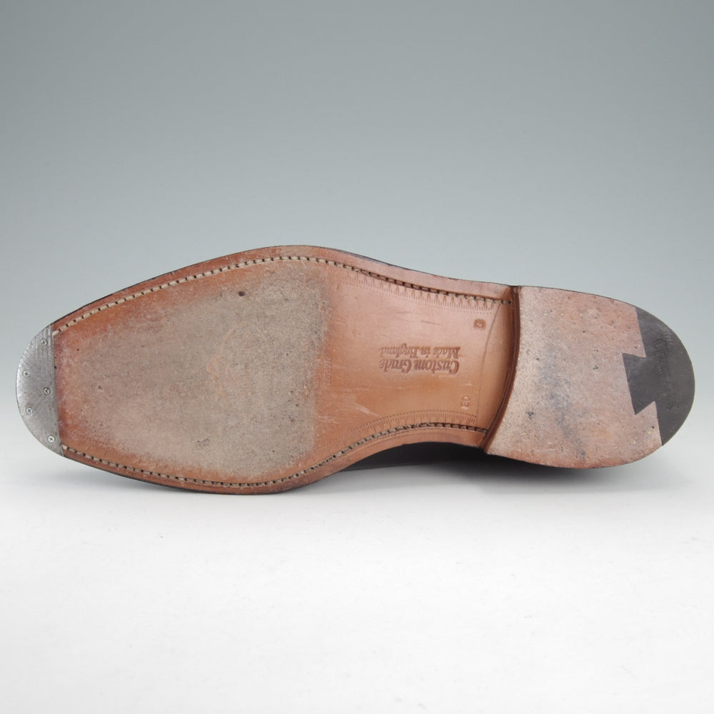 美品★チャーチ 80G/UK8【定価￥181,500-★コンサル/CONSUL】173ラスト/ストレートチップ/黒/メンズ/Church's★o127