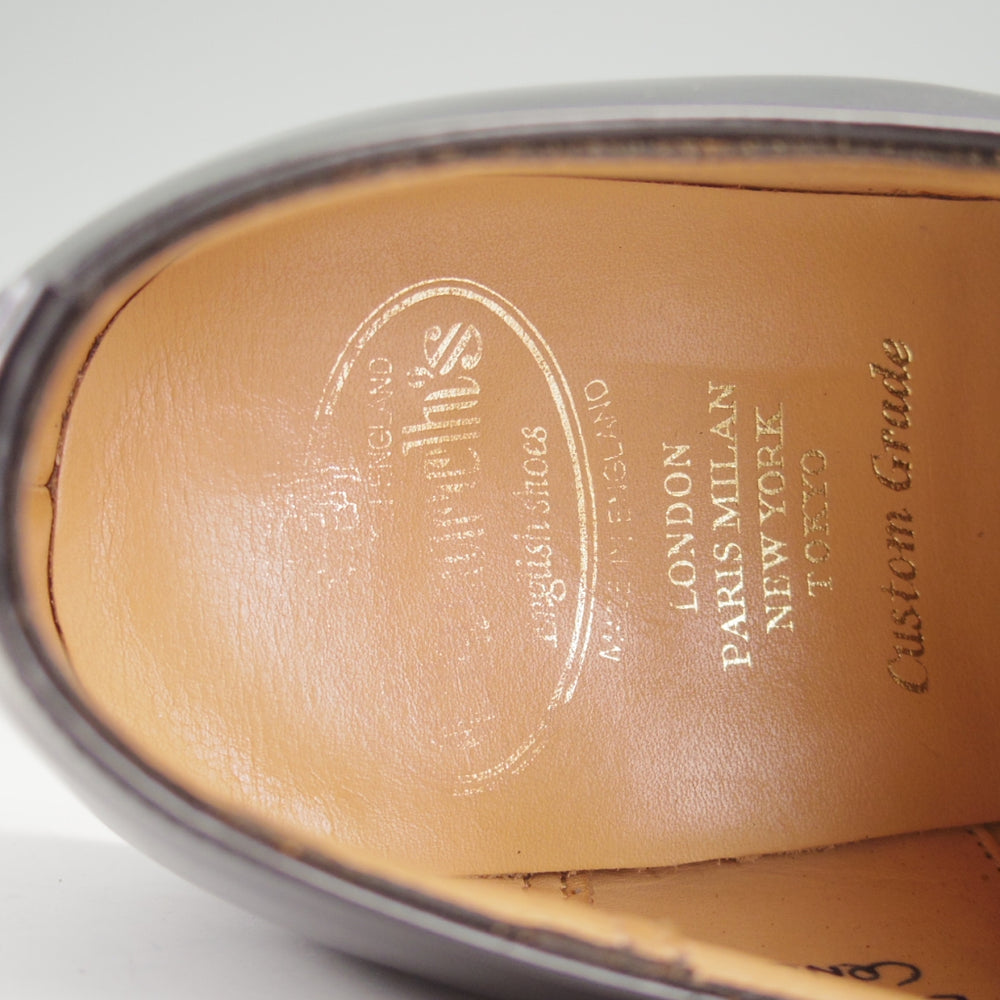 美品★チャーチ 80G/UK8【定価￥181,500-★コンサル/CONSUL】173ラスト/ストレートチップ/黒/メンズ/Church's★o127