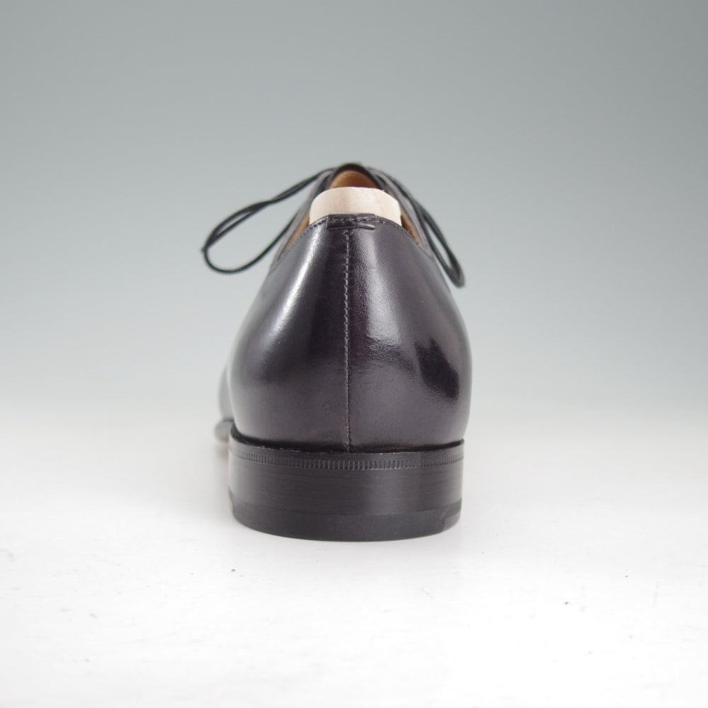 未使用★(仏)ベルルッティ SIZE 5.5【定価￥363,000-★純正ツリー付/ALESSANDRO GALET/アレッサンドロ】ホールカット/黒系/Berluti★p238