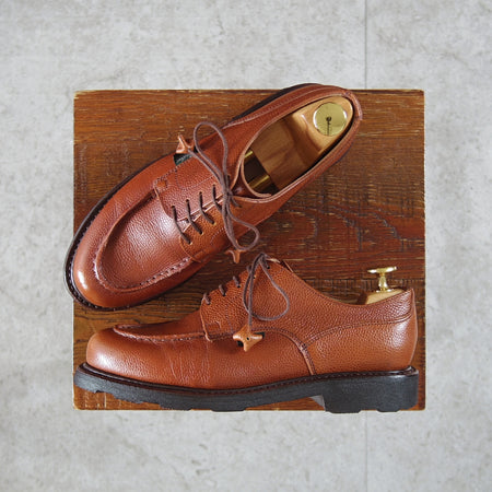 極上★パラブーツ(レディース) SIZE 3【定価￥94,600-★CHAMBORD/シャンボード】Uチップ/グレインレザー/茶/Paraboot★o129