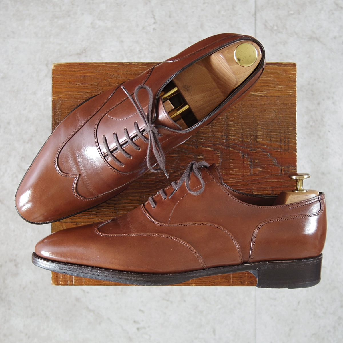 ジョンロブ 7E【Philip2/フィリップ2/ミュージアムカーフ/茶】 | 高級