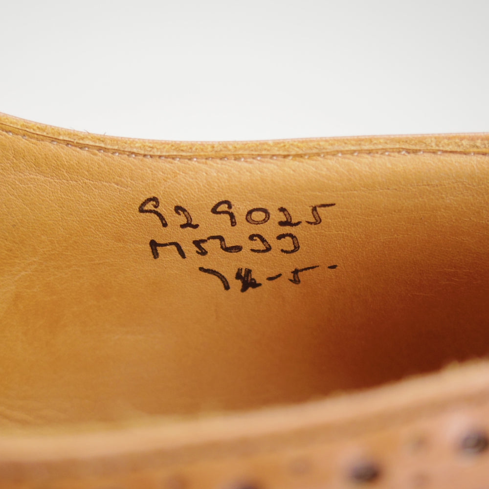★トリッカーズ SIZE 7.5【定価￥132,000-★ダイナイトソール/BOURTON/バートン】M5633/カントリーシューズ/カーフ/茶/Tricker's★p240