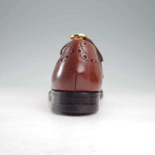 極上★チャーチ 50F/UK5【現行定価￥176,000-★旧チャーチ/73ラスト/CHETWYND】チェットウィンド/3都市ロゴ/茶/Church's★n636