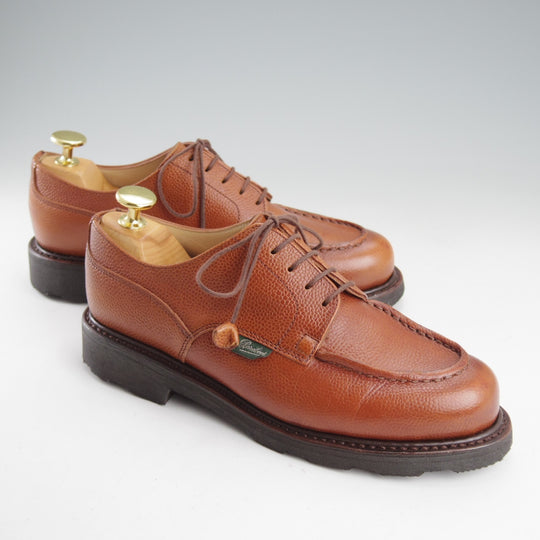 極上★パラブーツ(レディース) SIZE 3【定価￥94,600-★CHAMBORD/シャンボード】Uチップ/グレインレザー/茶/Paraboot★o129