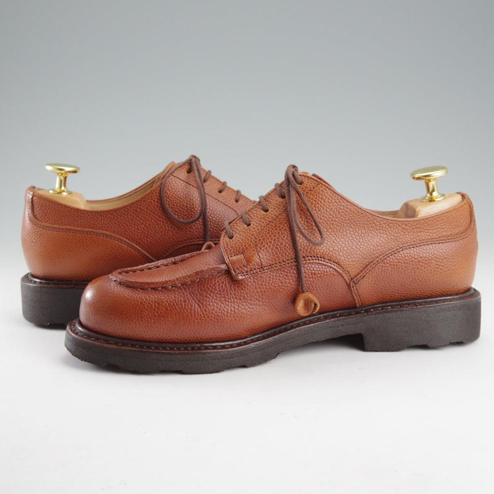 極上★パラブーツ(レディース) SIZE 3【定価￥94,600-★CHAMBORD/シャンボード】Uチップ/グレインレザー/茶/Paraboot★o129