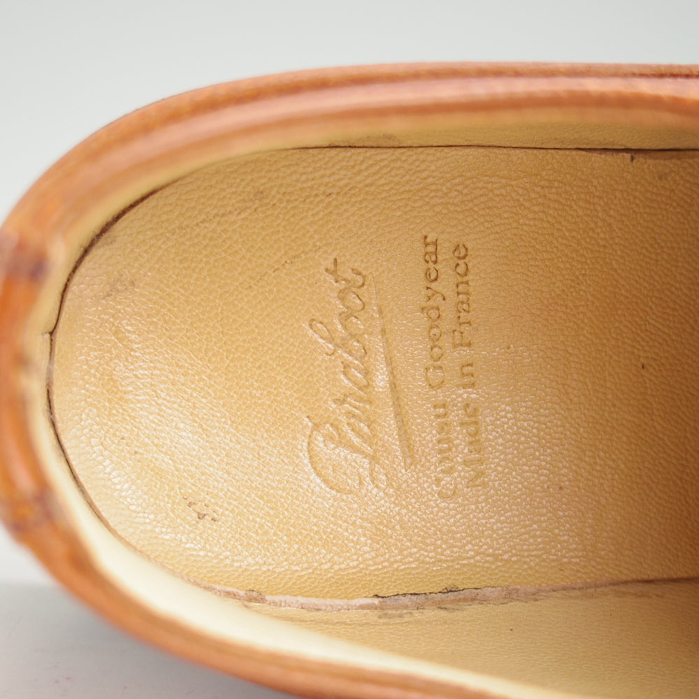 極上★パラブーツ(レディース) SIZE 3【定価￥94,600-★CHAMBORD/シャンボード】Uチップ/グレインレザー/茶/Paraboot★o129