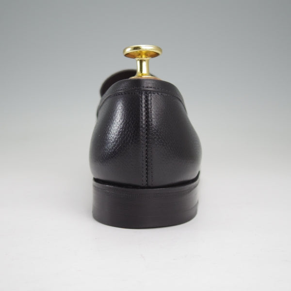 極美品★ジョンロブ(レディース) 4.5E【定価￥184,800-★ROWAN/ローワン/W317ラスト】コインローファー/コンビ/黒×紺/JOHN LOBB★n121