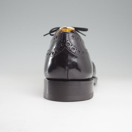 極美品★チャーチ 70G/UK7/【定価￥192,500-★BURWOOD/バーウッド】81ラスト/フルブローグ/黒/メンズ/Church's★o673
