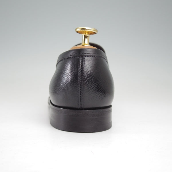 極美品★ジョンロブ(レディース) 4.5E【定価￥184,800-★ROWAN/ローワン/W317ラスト】コインローファー/コンビ/黒×紺/JOHN LOBB★n121