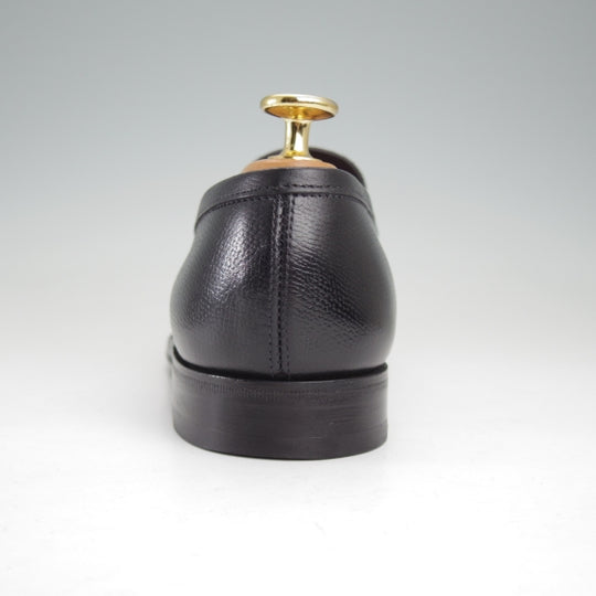 極美品★ジョンロブ(レディース) 4.5E【定価￥184,800-★ROWAN/ローワン/W317ラスト】コインローファー/コンビ/黒×紺/JOHN LOBB★n121