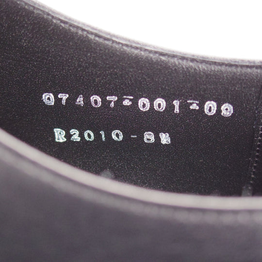 未使用★三陽山長 SIZE 8.5【定価￥99,000-★匠一郎/レベルソ仕立て/R2010ラスト】SHOICHIRO/ストレートチップ/カーフ/黒/メンズ★o674