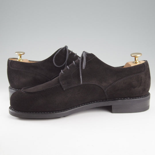 ほぼ試着程度★パラブーツ SIZE 7【定価￥101,200-★ドレス仕様シャンボード/CHAMBORD】BEAMS F別注/Uチップ/スエード/黒/Paraboot★o675