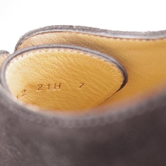 ほぼ試着程度★パラブーツ SIZE 7【定価￥101,200-★ドレス仕様シャンボード/CHAMBORD】BEAMS F別注/Uチップ/スエード/黒/Paraboot★o675