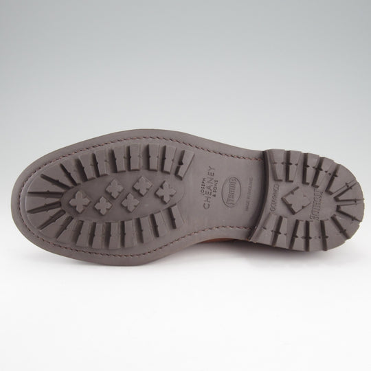 極上★(英)チーニー 6F【定価￥94,600-★AVON C/エイボン】コマンドソール/12508ラスト/フルブローグ/ALMOND/薄茶/メンズ/CHEANEY★o134