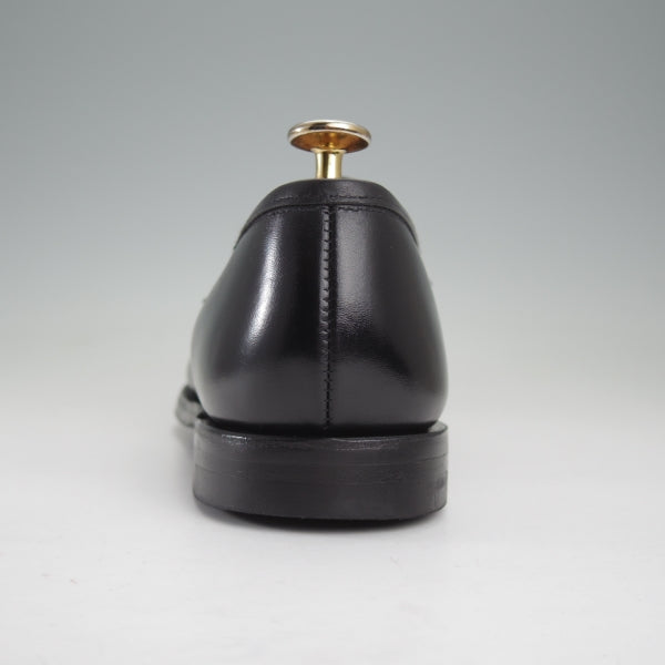 美品★クロケット&ジョーンズ 6E【定価￥126,500-★ボストン2同型/376ラスト/HENDON】ビットローファー/カーフ/黒/Crockett&Jones★n126
