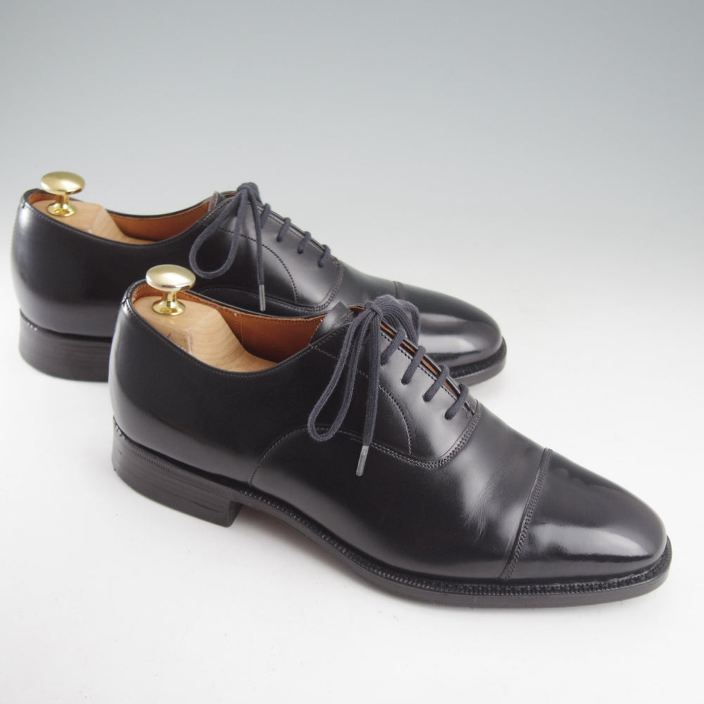 ★チャーチ 55F/UK5.5【旧チャーチ★CONSUL/コンサル/73ラスト】ブックバインダーカーフ/ストレートチップ/黒/Church's★o679
