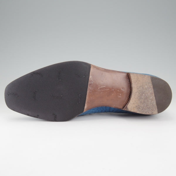 美品★(伊)エンツォ・ボナフェ SIZE 6【オーダー時価格40万円程度★クロコダイル/純正シューツリー付】9分仕立て/Enzo Bonafe★n642