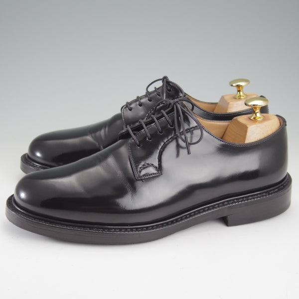 ★チャーチ 55F/UK5.5【定価￥181,500-★SHANNON/シャノン】103ラスト/プレーントゥ/黒/メンズ/Church's★n643