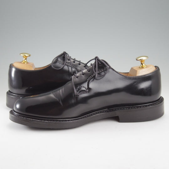 ★チャーチ 55F/UK5.5【定価￥181,500-★SHANNON/シャノン】103ラスト/プレーントゥ/黒/メンズ/Church's★n643