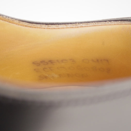 ★チャーチ 55F/UK5.5【定価￥181,500-★SHANNON/シャノン】103ラスト/プレーントゥ/黒/メンズ/Church's★n643