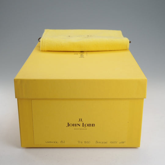 美品★ジョンロブ 8E【現行定価30万円以上★プレステージライン/WARWICK/7000ラスト】ミスティカーフ/茶/メンズ/JOHN LOBB★o139