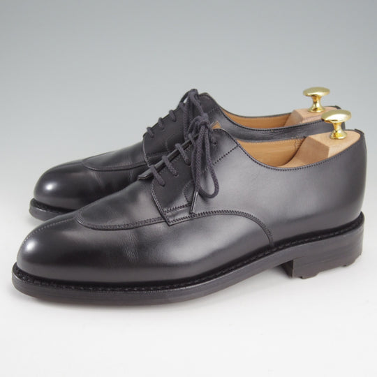 極上★J.M.ウエストン 5.5E【現行定価￥176,000-★ハーフハント/598】Uチップ/25ラスト/ボックスカーフ/黒/Weston/ウェストン★o140