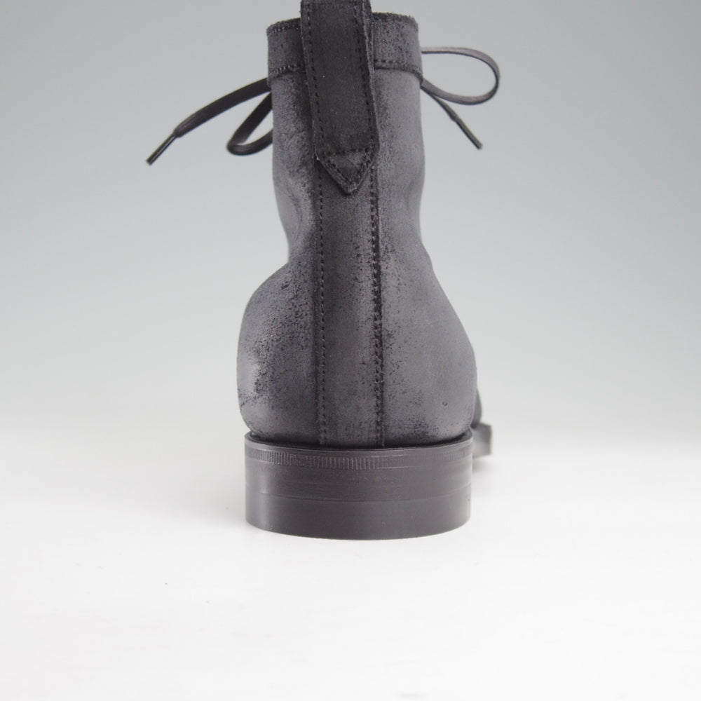 未使用★トレーディングポスト・オリジナル SIZE 8【定価￥69,300-★ヘリテージコレクション/PLUMMER】ブーツ/オイルドスエード/黒★o683