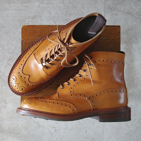極美品★トリッカーズ SIZE 6【定価￥143,000-★ダイナイトソール/MALTON】2508/カントリーブーツ/エイコンアンティーク/Tricker's★n138