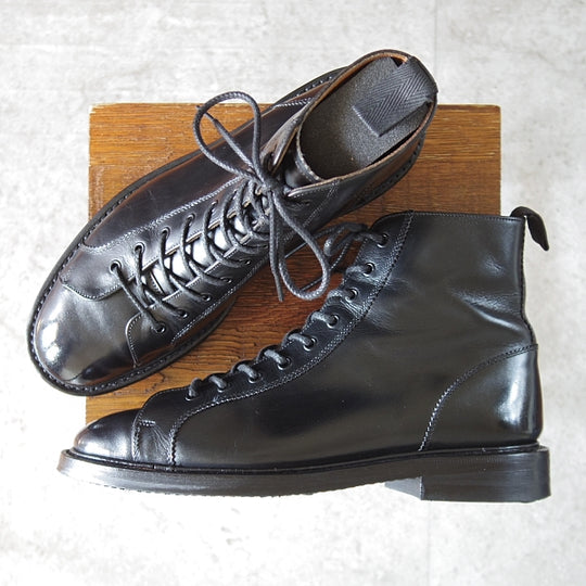 ★トリッカーズ SIZE 8.5【現行定価￥143,000-★ダイナイトソール仕様/モンキーブーツ/M6259】カーフ/黒/メンズ/Tricker's★n145