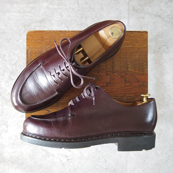 極美品★パラブーツ SIZE 7【定価￥96,800-★(仏)ARPENTEUR別注/シャンボードアレンジモデル/MIRAGE】Uチップ/濃茶/Paraboot★n146