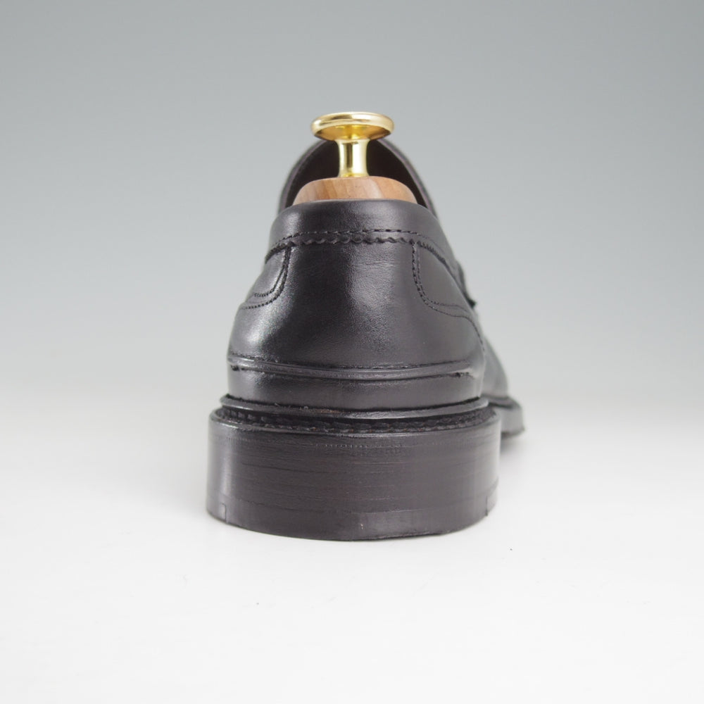 極美品★トリッカーズ SIZE 7.5【現行定価10万円以上★コインローファー/ADAM】M7956/コインローファー/ボックスカーフ/黒/Tricker's★o685
