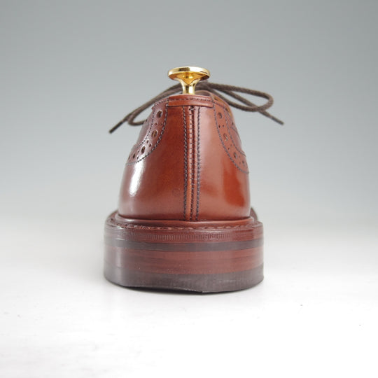 極上★トリッカーズ SIZE 7【定価￥132,000-★ダイナイトソール/BOURTON/マロンアンティーク】バートン/M5633/カーフ/茶/Tricker's★o686