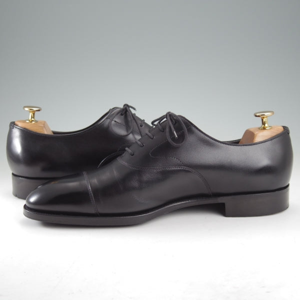 美品★エドワードグリーン 8E【定価￥253,000-★チェルシー/CHELSEA/82ラスト】ストレートチップ/カーフ/黒/メンズ/EDWARD GREEN★n648