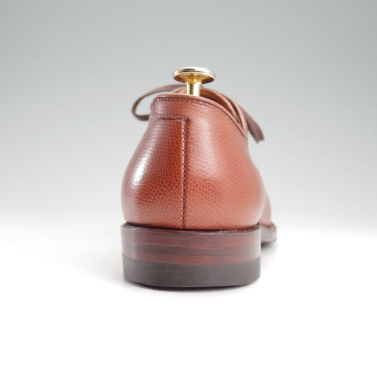 極美品★オールデン 7D【現行定価17万円以上★ミリタリーラスト/5369】プレーントゥ/アルパインカーフ/茶/メンズ/ALDEN★o144