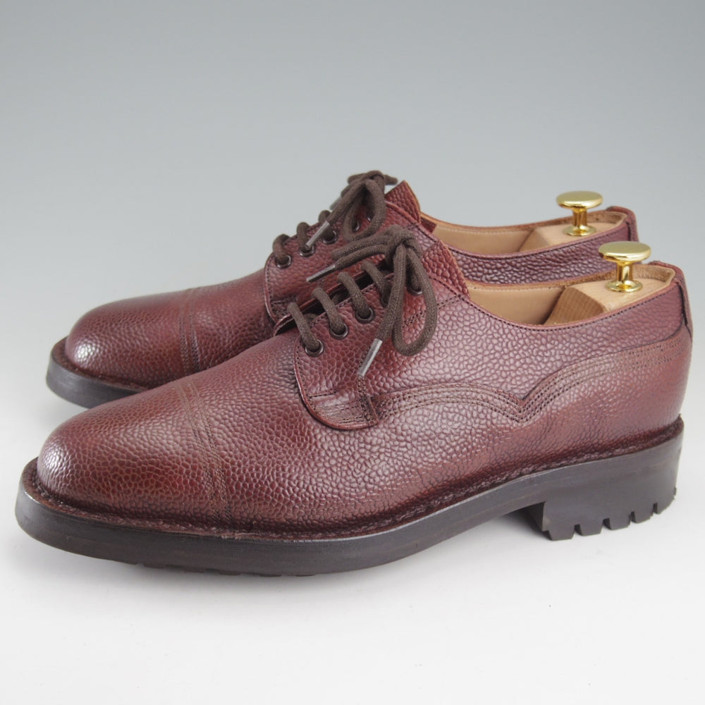 美品★(英)チーニー 7F【定価￥99,000-★ケンゴン/CAIRNGORM 2C/ヴェルトショーン製法】ストレートチップ/赤茶/メンズ/CHEANEY★o688