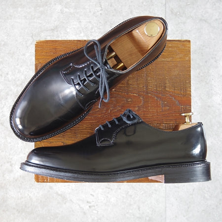 極美品★チャーチ 80F/UK8【定価￥181,500-★SHANNON/シャノン】103ラスト/プレーントゥ/黒/メンズ/Church's★n651
