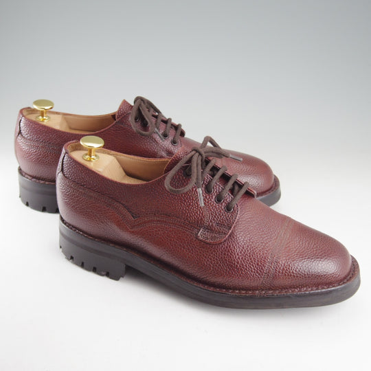 美品★(英)チーニー 7F【定価￥99,000-★ケンゴン/CAIRNGORM 2C/ヴェルトショーン製法】ストレートチップ/赤茶/メンズ/CHEANEY★o688