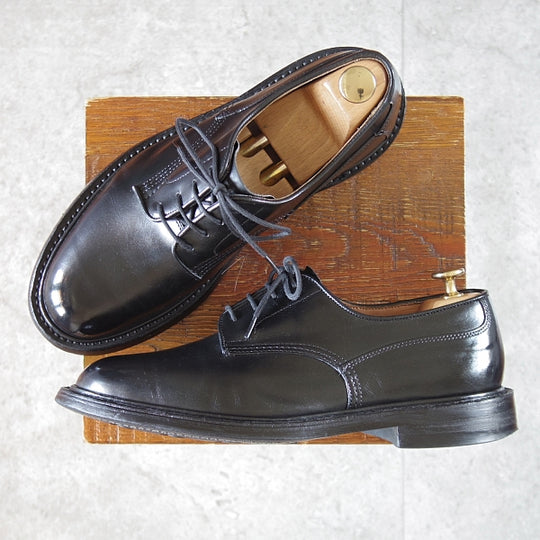 極上★トリッカーズ SIZE 7.5【定価￥132,000-★ダイナイトソール/Woodstock/5636】プレーントゥ/カントリーシューズ/黒/Tricker's★n653