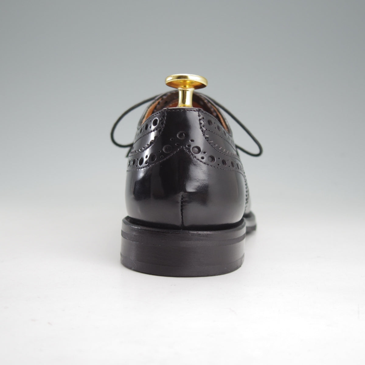 チャーチ BURWOOD WG バーウッド フルブローグ レディース 黒 36 中古