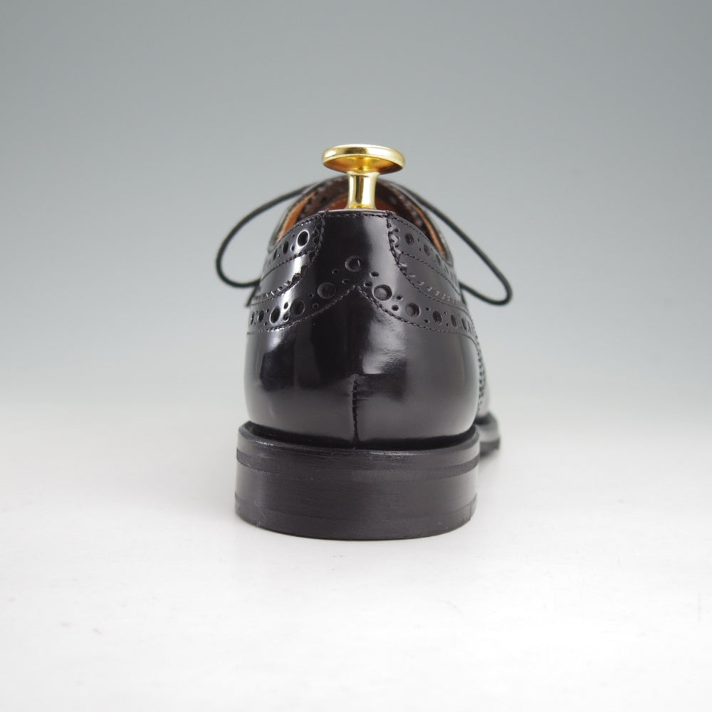 極美品★チャーチ(レディース) SIZE 36【定価￥176,000-★バーウッド/BURWOOD WG】ポリッシュドバインダーカーフ/黒/Church's★o145