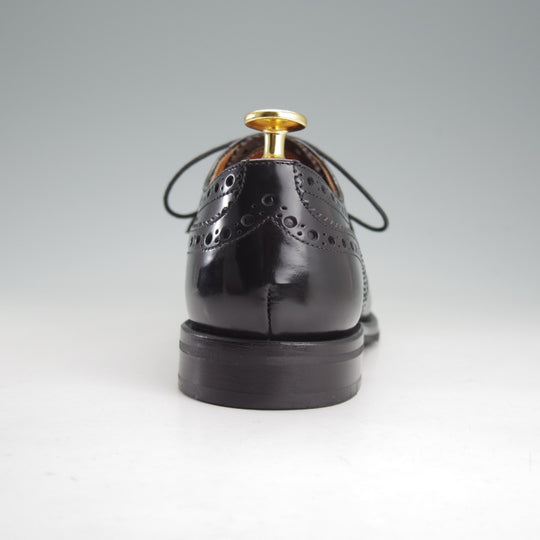 極美品★チャーチ(レディース) SIZE 36【定価￥176,000-★バーウッド/BURWOOD WG】ポリッシュドバインダーカーフ/黒/Church's★o145